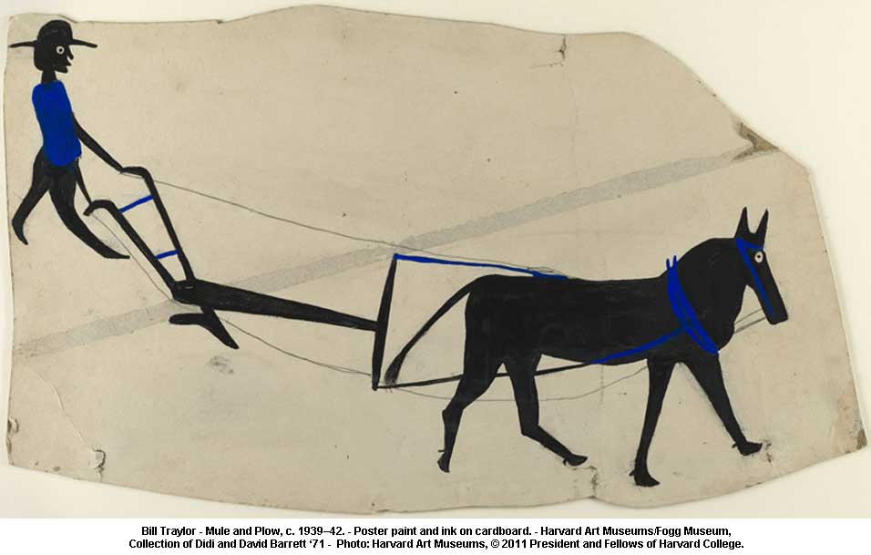 Bill-Traylor-Mule-and-Plow